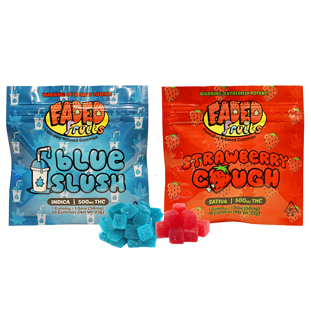 Faded Fruit 500mg Gummies