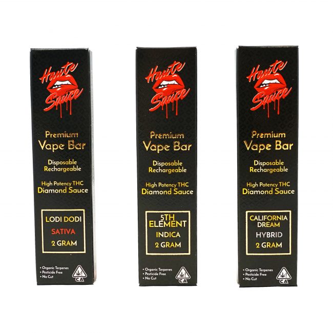 Haute Sauce Disposable 2 Gram Vape Bar Cannabliss