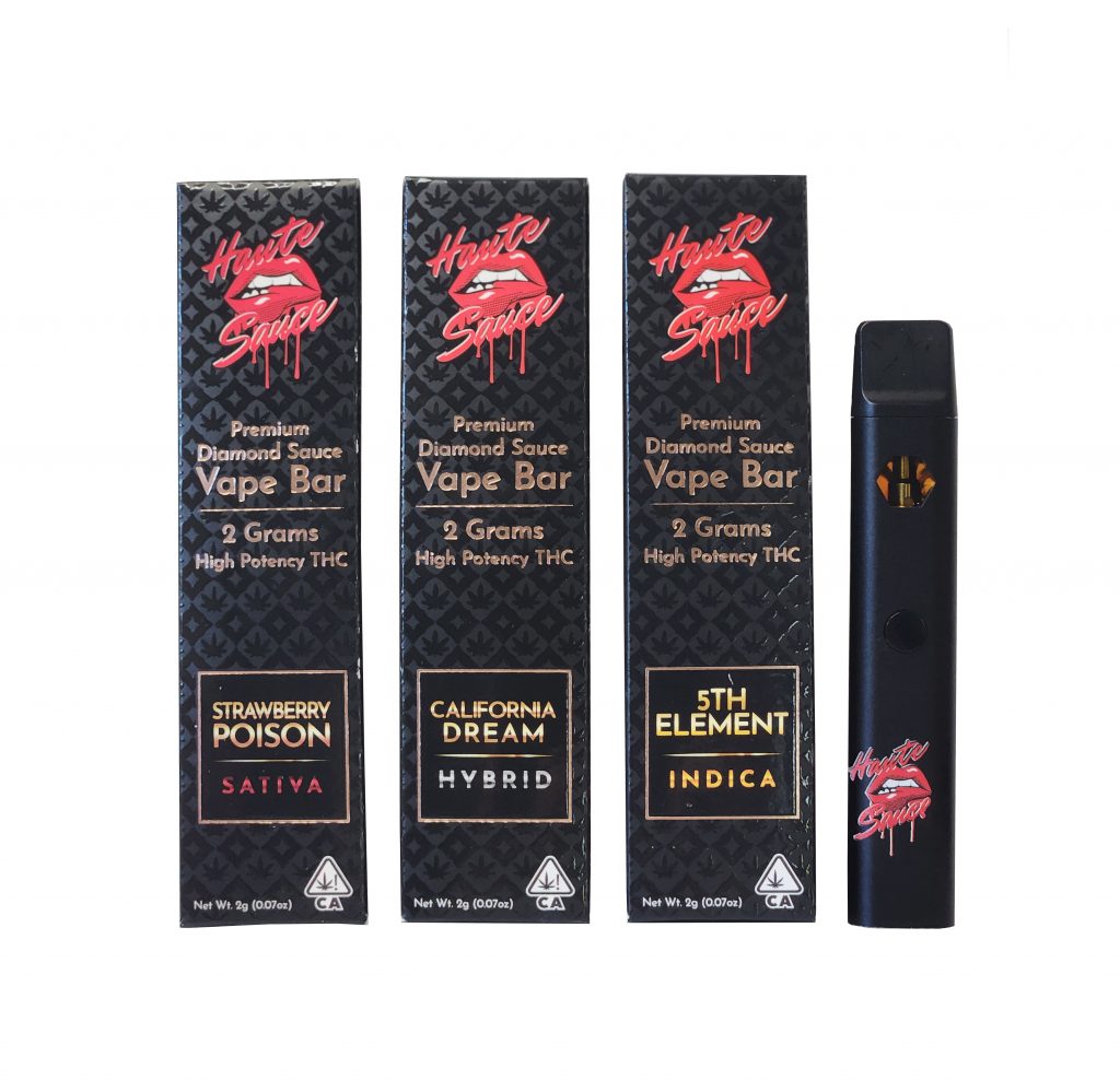 Haute Sauce Diamonds 2g Vape Bar Cannabliss