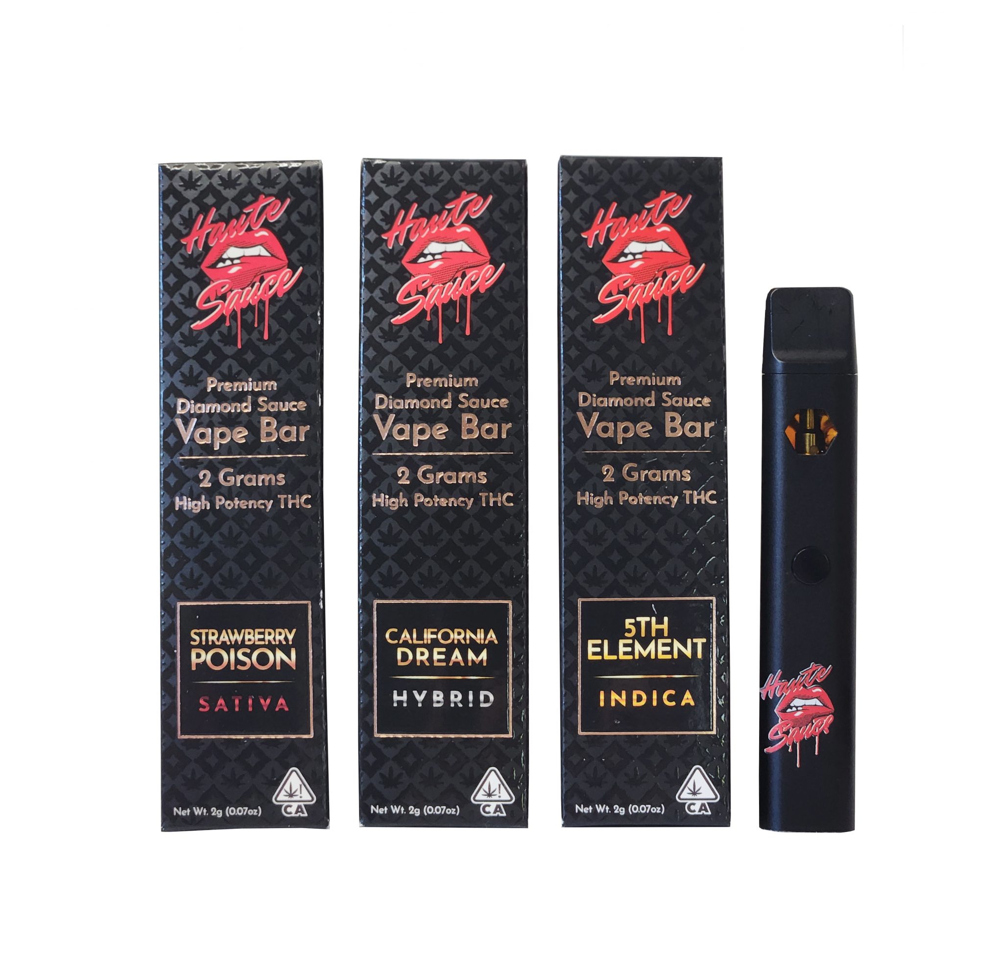 Haute Sauce Diamonds 2g Vape Bar Cannabliss